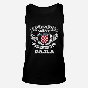 Kroatien Dalmatien Herren Unisex TankTop: Therapie unnötig, Dalmatien genügt - Seseable