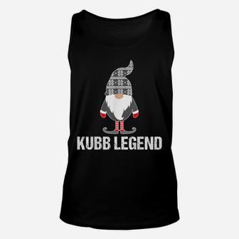 Kubb Legend Tomte Gnome Scandinavian Game Unisex Tank Top | Crazezy