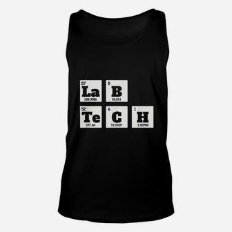 Lab Tech Funny Periodic Table Elements Unisex Tank Top - Thegiftio