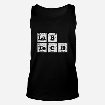 Lab Tech Periodic Table Elements Unisex Tank Top - Thegiftio