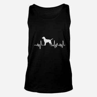 Labrador Retriever Gifts Dog Lover Heartbeat Lab Unisex Tank Top | Crazezy UK
