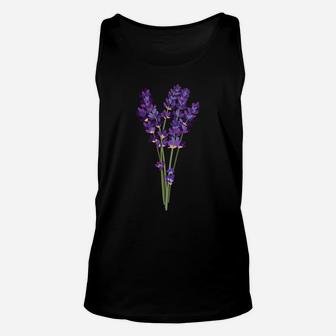Lavender Purple Blue Flower Wildflower Unisex Tank Top | Crazezy