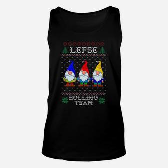 Lefse Rolling Team, Christmas Baking Tomte Gnome Xmas Women Unisex Tank Top | Crazezy CA