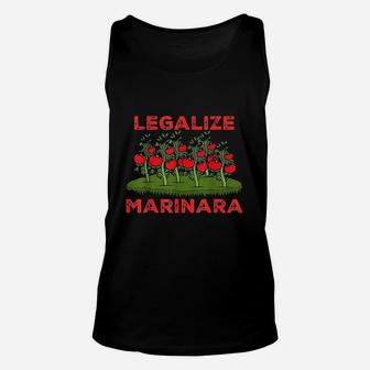 Legalize Marinara Sauce Italian Food Humor Unisex Tank Top - Thegiftio UK