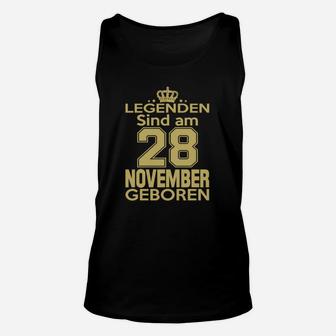 Legenden Sind Am 28 November Geboren TankTop - Seseable