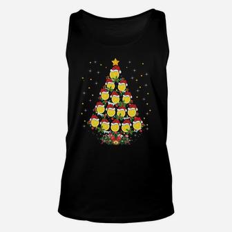 Lemon Fruit Lover Xmas Gift Lemon Christmas Tree Sweatshirt Unisex Tank Top | Crazezy UK