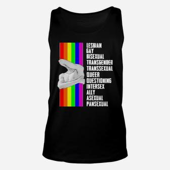 Lesbian Gay Unisex Tank Top - Monsterry AU