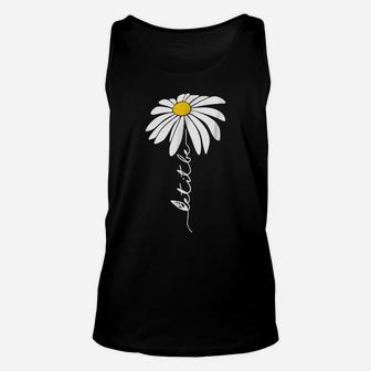 Let It Be Daisy Flower | Hippie Flower Gifts Unisex Tank Top | Crazezy DE
