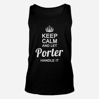 Let Porter Handle It Unisex Tank Top - Thegiftio UK
