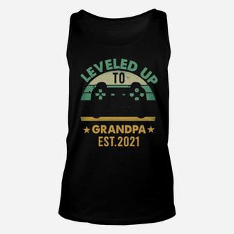 Leveled Up To Daddy Unisex Tank Top - Monsterry UK