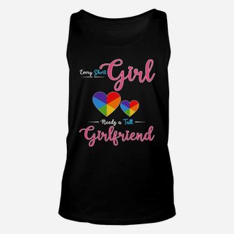 Lgbt Gay Pride Lesbian Couple Valentines Day Unisex Tank Top - Monsterry AU