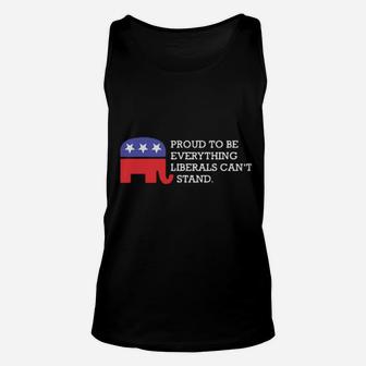 Liberals Can't Stand Unisex Tank Top - Monsterry UK