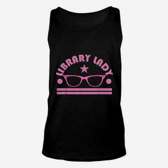 Library Lady Unisex Tank Top | Crazezy CA