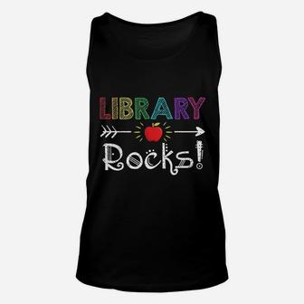 Library Rocks Unisex Tank Top | Crazezy