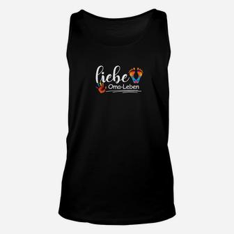 Liebe Oma-Leben Unisex TankTop mit Herz & Blumenmotiv, Perfekt für Großmütter - Seseable