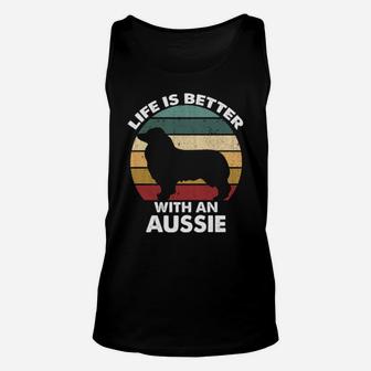 Life Is Better With An Aussie Unisex Tank Top - Monsterry UK