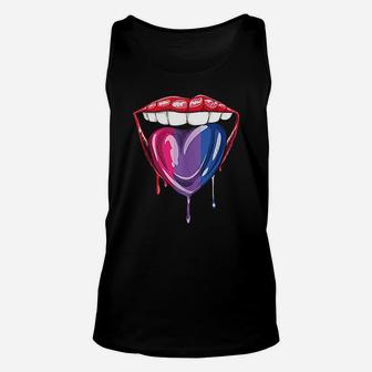 Lips Tongue Unisex Tank Top - Thegiftio