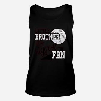 Little Brother And Biggest Fan Unisex Tank Top | Crazezy CA