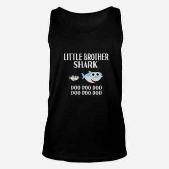 Little Brother Shark Doo Doo Unisex Tank Top | Crazezy CA