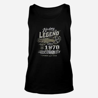 Living Legend Born In 1970 Unisex Tank Top | Crazezy CA