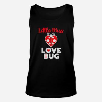 Love Valentine's Day Party Matching Cute Bug Heart Ladybug Unisex Tank Top - Monsterry UK