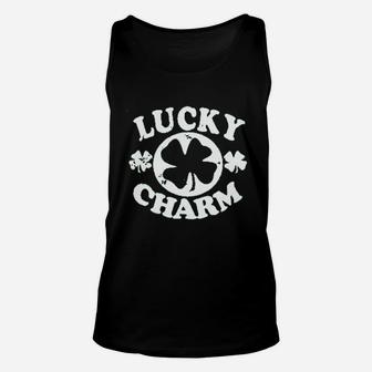 Lucky Charm Irish Clover Unisex Tank Top | Crazezy CA