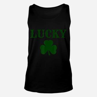 Lucky St Patrick Day Shirts - Shamrock Irish Shirt Unisex Tank Top | Crazezy AU
