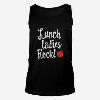 Lunch Ladies Rock Lunch Lady School Gift Unisex Tank Top | Crazezy UK