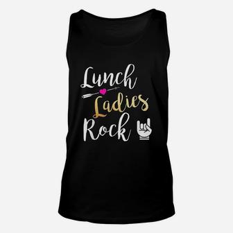 Lunch Ladies Rock Unisex Tank Top | Crazezy CA