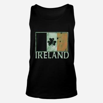 Luv Ireland Shamrock Irish Flag Unisex Tank Top - Thegiftio