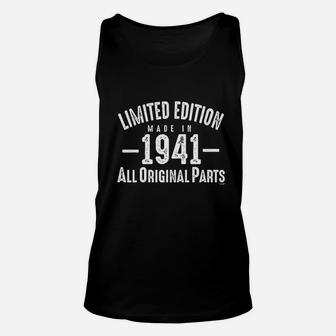 Made In 1941 All Original Parts Unisex Tank Top | Crazezy