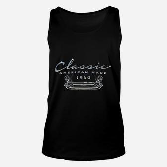 Made In 1960 Vintage 61St Birthday Classic Car Unisex Tank Top | Crazezy AU