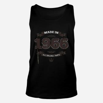Made In 1966 All Original Parts Unisex Tank Top | Crazezy CA