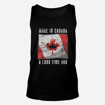 Made In Canada Long Time Ago Unisex Tank Top | Crazezy