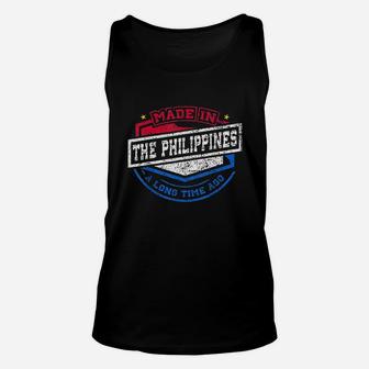 Made In The Philippines A Long Time Ago Native Top Unisex Tank Top | Crazezy