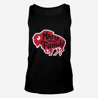 Mafia Means Family Unisex Tank Top - Monsterry