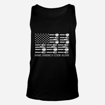 Make America Cook Again Cooking Chef Unisex Tank Top | Crazezy AU
