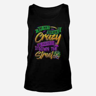 Mardi Gras Parade Unisex Tank Top - Thegiftio UK