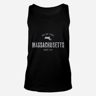 Massachusetts Unisex Tank Top | Crazezy