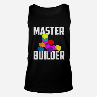 Master Builder Unisex Tank Top | Crazezy CA