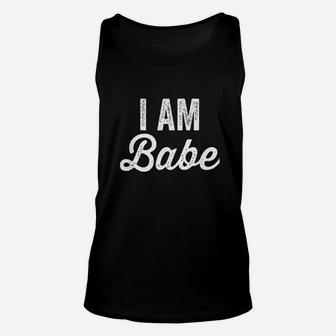 Matching Couples If Lost Return To Babe I Am Babe Unisex Tank Top | Crazezy AU
