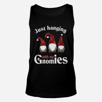 Matching Family Pajama Funny Elves Christmas Gnomies Gifts Unisex Tank Top | Crazezy DE
