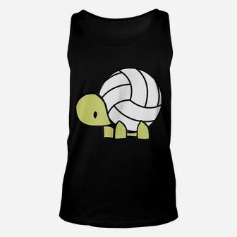 Max Turtle Loves Volleyball T-Shirt Volley Ball Turtles Team Unisex Tank Top | Crazezy
