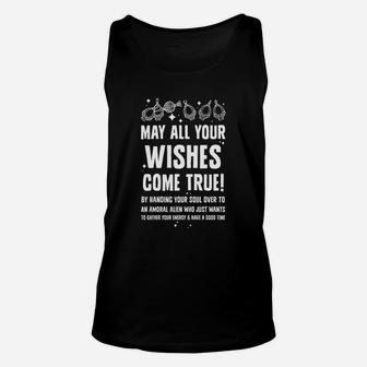 May All Your Wishes Come True Unisex Tank Top | Crazezy