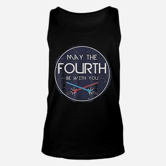 May The Fourth Be With You Unisex Tank Top | Crazezy