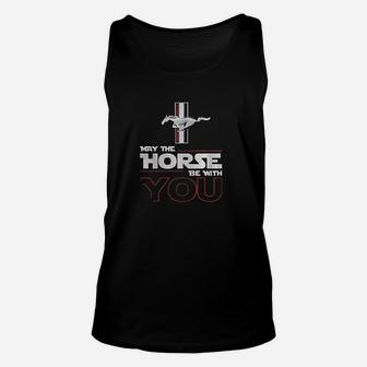 May The Horse Be With You Unisex Tank Top - Thegiftio UK
