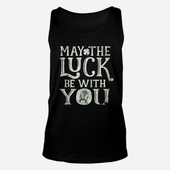 May The Luck Be With You Unisex Tank Top - Thegiftio UK