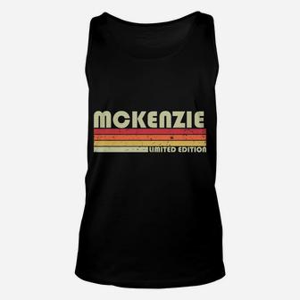 Mckenzie Surname Funny Retro Vintage 80S Birthday Reunion Unisex Tank Top | Crazezy AU
