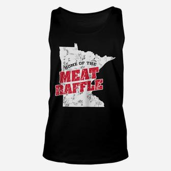 Meat Raffle Shirt Where Dreams Come Vintage Minnesota Raglan Baseball Tee Unisex Tank Top | Crazezy AU
