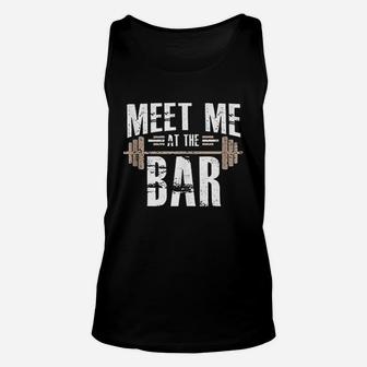 Meet Me At The Bar Unisex Tank Top | Crazezy DE